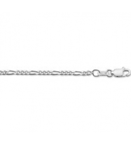 Zilveren armband RH figaro 18 cm - 3181785