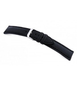 Happel Lederband Pueblo 18 mm zwart echt Buffelleder - 3182126