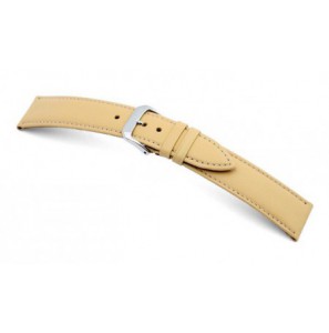 Happel Lederband Arezzo 18 mm zand, glad - 3182111