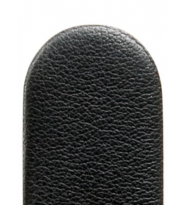Di-modell leren band Elegance 12 mm zwart - 3182437