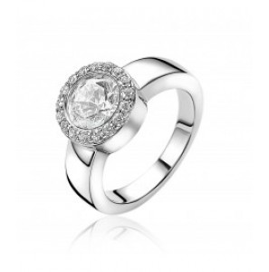 ZINZI ziv. wisselring met zirkonia mt. 56 - 3182502