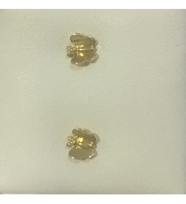 Goud oorknop vlinder - 3182528
