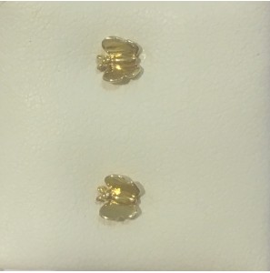 Goud oorknop vlinder - 3182528