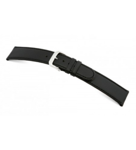 Happel Lederband Louisville 18 mm zwart glad - 3182239