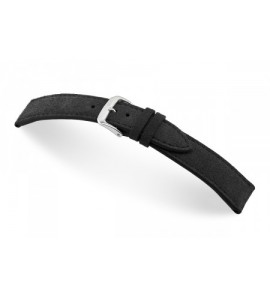 Happel Lederband El Campo (vintage) 18 mm zwart - 3182245