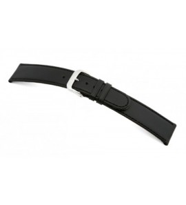 Happel Lederband Louisville 12 mm zwart glad - 3182331