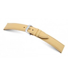 Happel Lederband Arezzo 10 mm zand, glad - 3182356