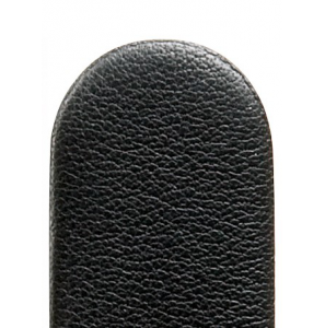 Di-modell leren band Elegance 16 mm zwart - 3182435