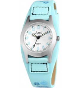 Just kiderhorloge met lederen armband - 3182652