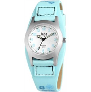 Just kiderhorloge met lederen armband - 3182652