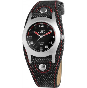 Just kiderhorloge met lederen armband - 3182653