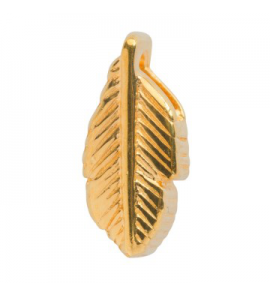 Imotional hanger veer geel verguld - 3190241