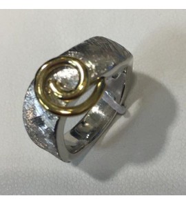 Sueno zilver ring Rh/verguld - 3190264