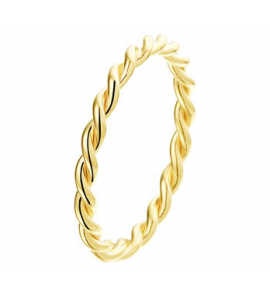 Geelgouden  aanschuif ring tors maat 17,75 - 3190313