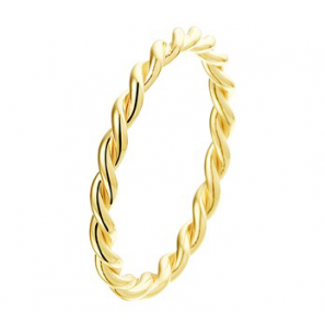 Geelgouden  aanschuif ring tors maat 17,75 - 3190313