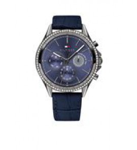 TH dames horloge Ari leer/blauw - 3190298