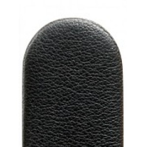 Di-modell leren band Elegance 22 mm zwart DG - 3190327