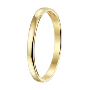 Goud Aanschuifring 2 mm mt. 16 - 3190346
