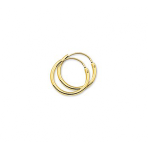 Goud buiscreool 1.3 mm15 mm - 3190600
