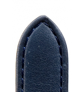 Di-modell leren band softina 15 mm donkerblauw - 3190751