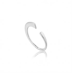 Ania Haie Geometry Curved Adjustable Ring S - 3191139