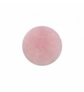MY iMenso "pastel milky pink" 24 mm gemstone insignia (dyed-jade) - 3191146