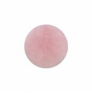 MY iMenso "pastel milky pink" 24 mm gemstone insignia (dyed-jade) - 3191146