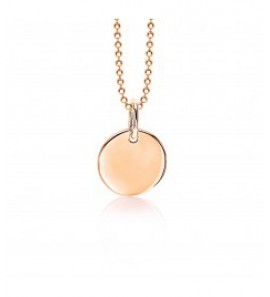 Zinzi zlv. hanger rosÚ verguld rond glad 12.5 mm - 3191168