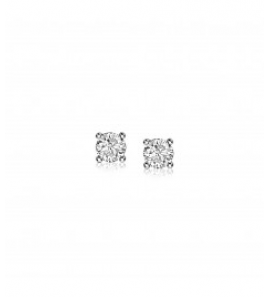Zinzi zlv. oorknopjes vk zirkonia vierpootchaton 6 mm - 3191174