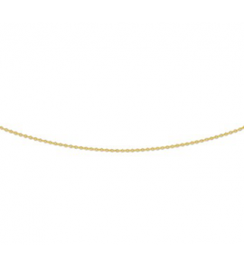 Goud anker collier 0.8 mm 41-45 cm - 3191302