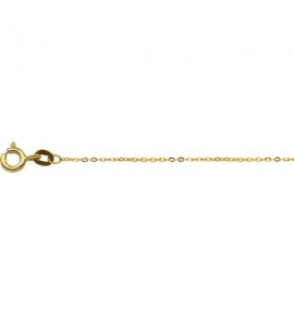 Goud anker collier 1.0 mm 41-45 cm - 3191303