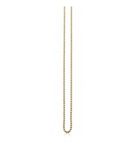 ZINZI zlv. bol collier 0.9 mm 90 cm rosé verguld - 3191914