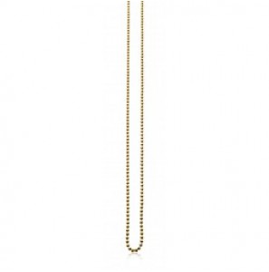 ZINZI zlv. bol collier 0.9 mm 90 cm rosé verguld - 3191914
