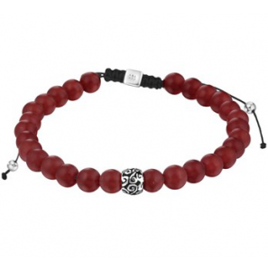 Armband agaat 6,5 mm 19 - 26 cm - 3192043