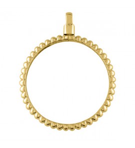 MY iMenso "Edgy Dots"pendant 33 mm (925/gold-plated) - 3192347