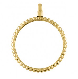 MY iMenso "Edgy Dots"pendant 33 mm (925/gold-plated) - 3192347