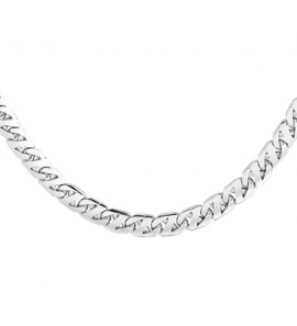 Zilver collier gourmet 8.2 mm 50 cm. - 3192358