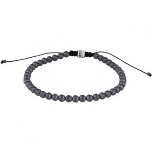 Armband hematiet 4,5 mm 19 - 26 cm - 3192366