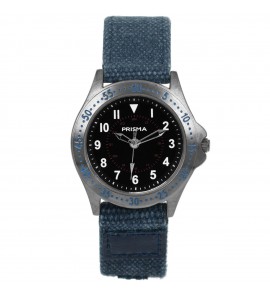 Coolwatch by Prisma kids Bolk canvas blauw/wit - 3192116