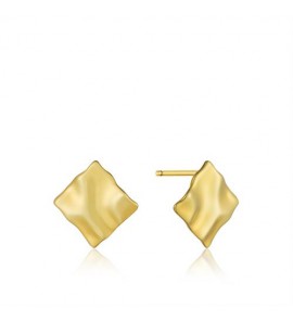 Ania Haie Crush Mini Square Stud Earrings S - 3192076