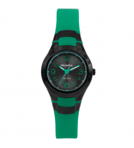 Coolwatch by Prisma kids sports kunststof 10 atm. groen - 3192119