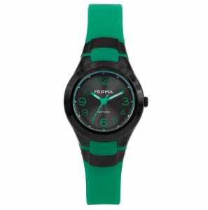 Coolwatch by Prisma kids sports kunststof 10 atm. groen - 3192119