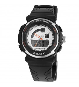 Coolwatch by Prisma kids analoog/digitaal Pilot wit - 3192129