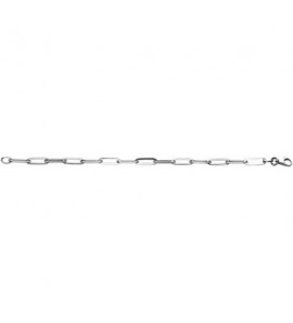 Zilver armbnad anker 5,0 mm 19 cm - 3192387