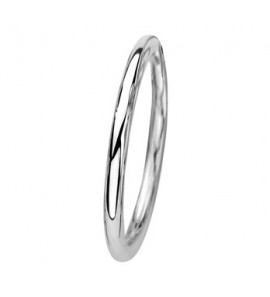 Zilver aanschuifring glad mt. 17.25 - 3192392