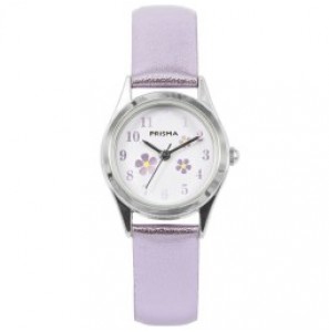 Coolwatch by Prisma kids Little Flower metallic paars - 3192158