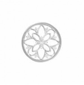 MY iMenso "Lotus flower" fantasy cz insignia 24mm (925/rhod-plated) - 3192194