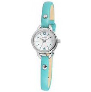 Just watch dames staal wit lb blauw - 3192202