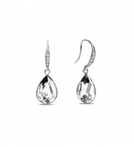 Spark Classy Pear Earrings Crystal - 3192249