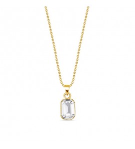 Spark Royal Gilded Necklace Crystal - 3192268